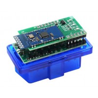 Діагностичний адаптер ELM327 (PIC18F25K80, 2 плати) v1.5 синій